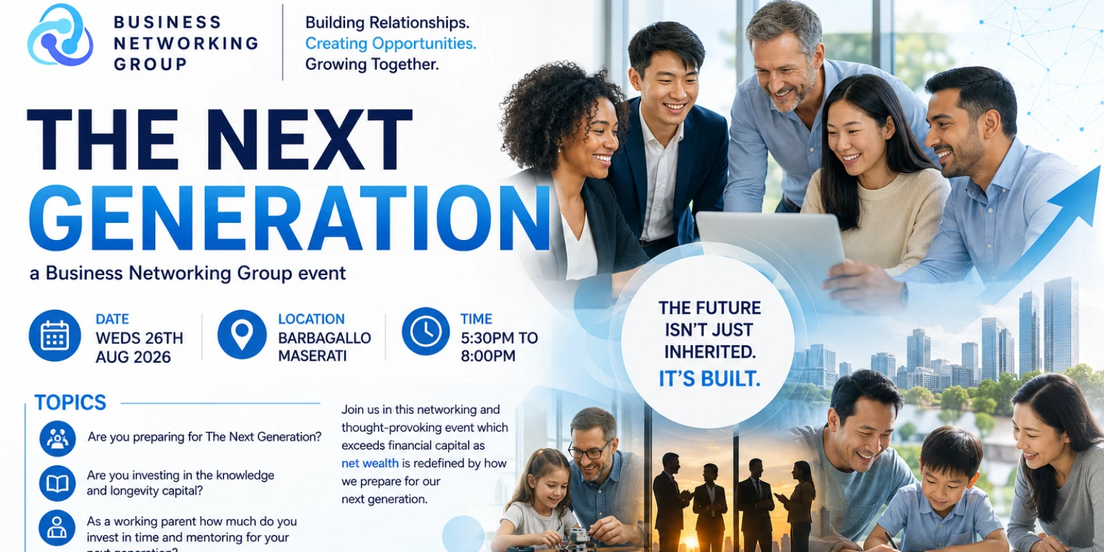 The Next Generation - Are You Prepared? banner
