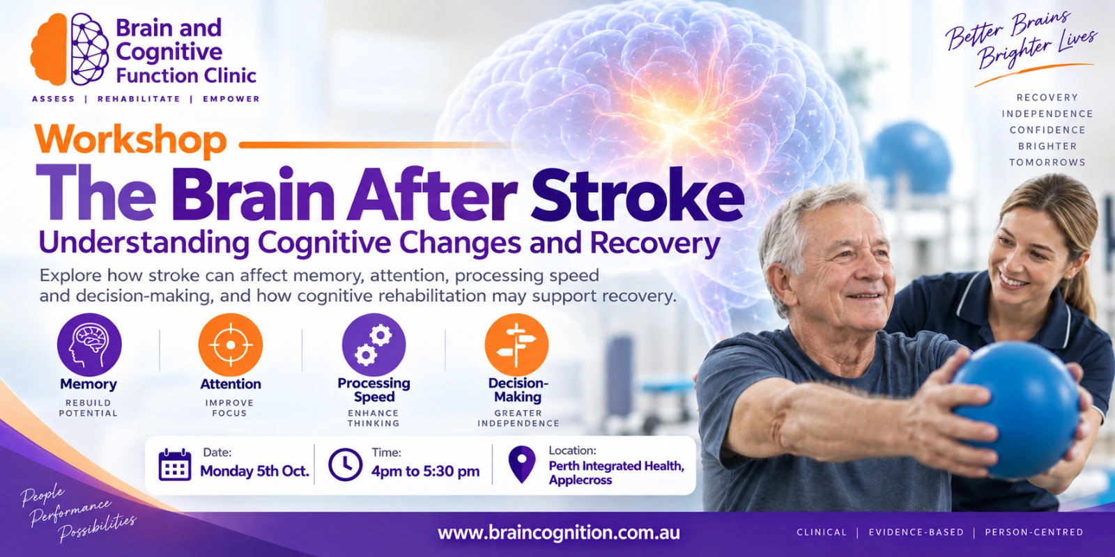 The Brain After Stroke banner